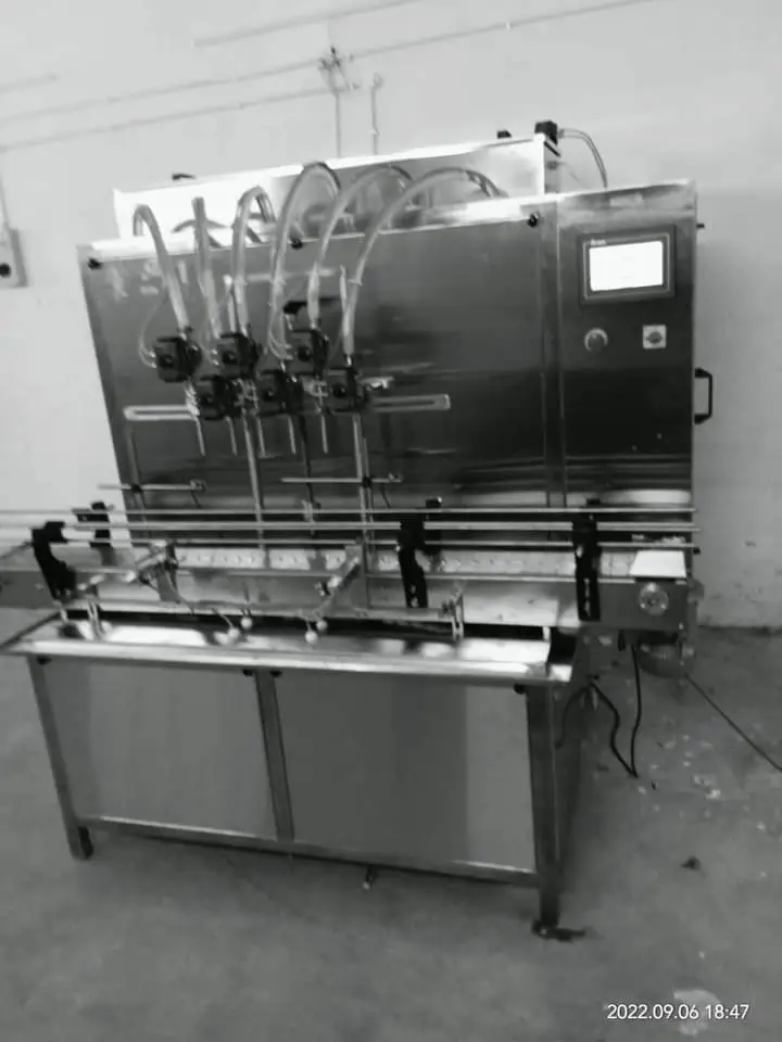 Automatic Mustard Oil Tin Filling Machine