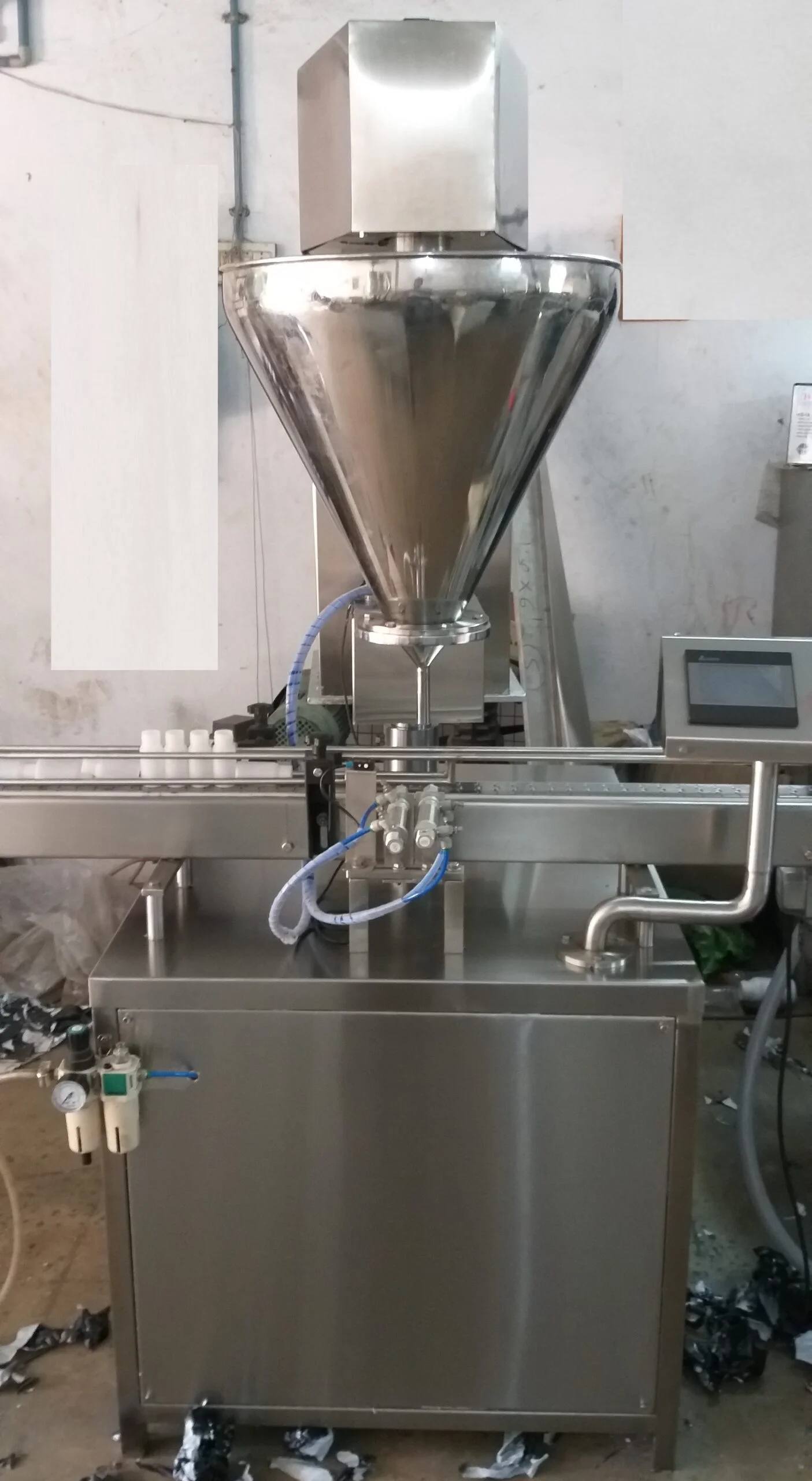 Automatic Edible Oil Filling Machine 17 Automatic Single Head Dry Syrup Powder Filling Machine