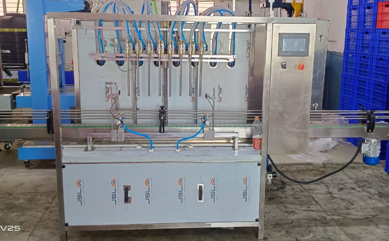 Automatic Sunflower Oil Filling Machine