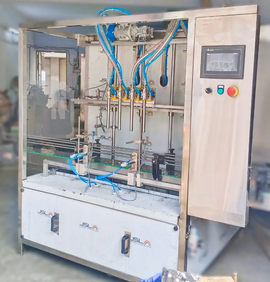 Automatic Sunflower Oil Filling Machine