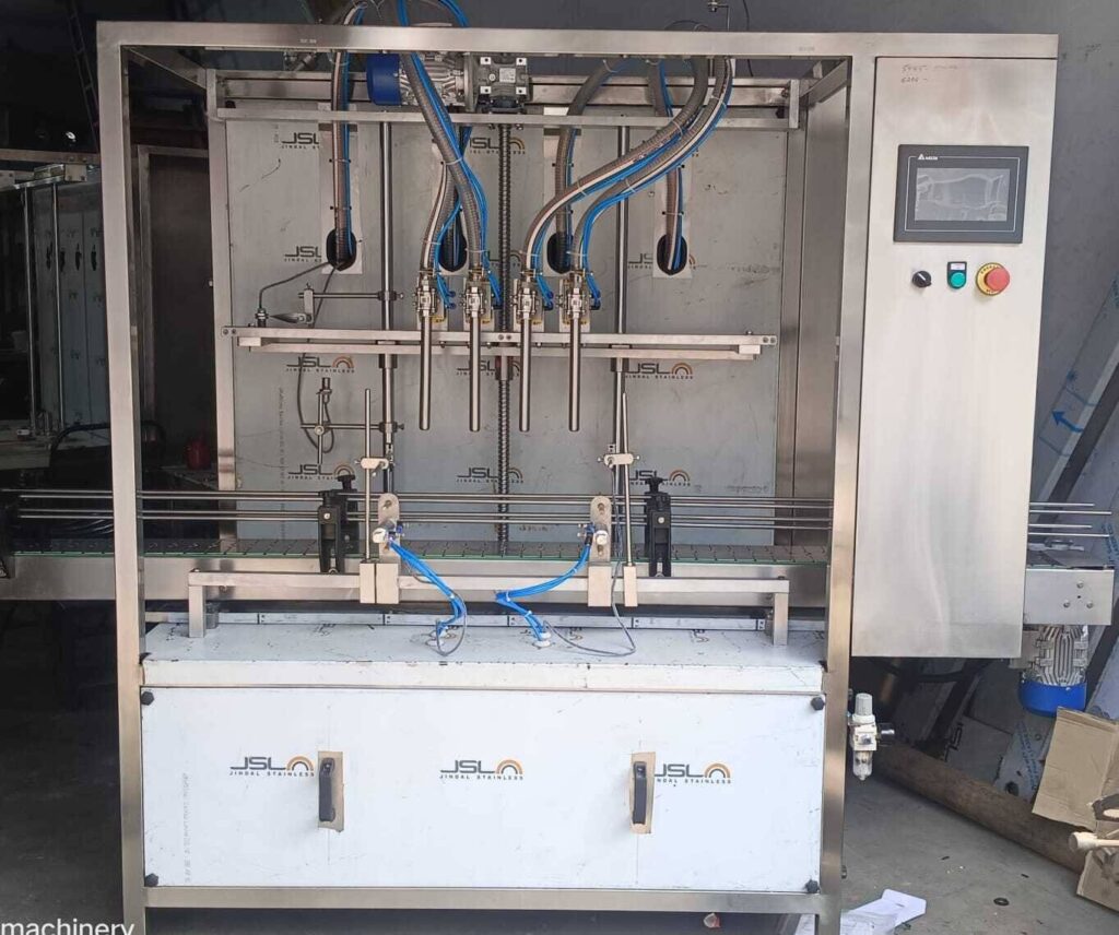 Four Head Liquid Filling Machine