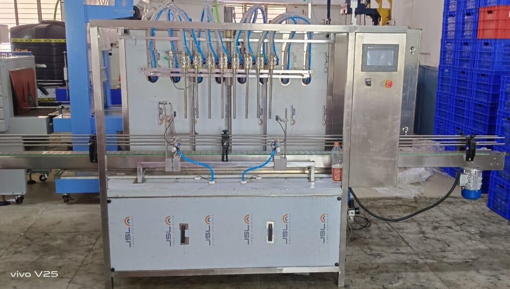 Automatic Eight Head Liquid Filling Machine
