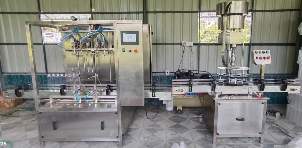 Servo Oil Bottle Filling Machine Manufacturer