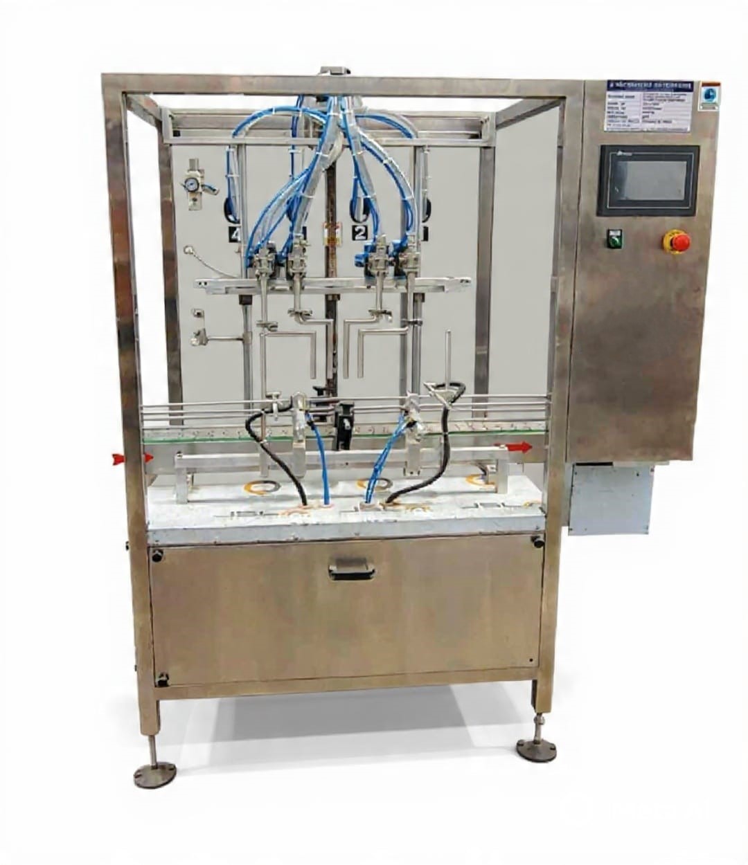 Four Head Liquid Filling Machine