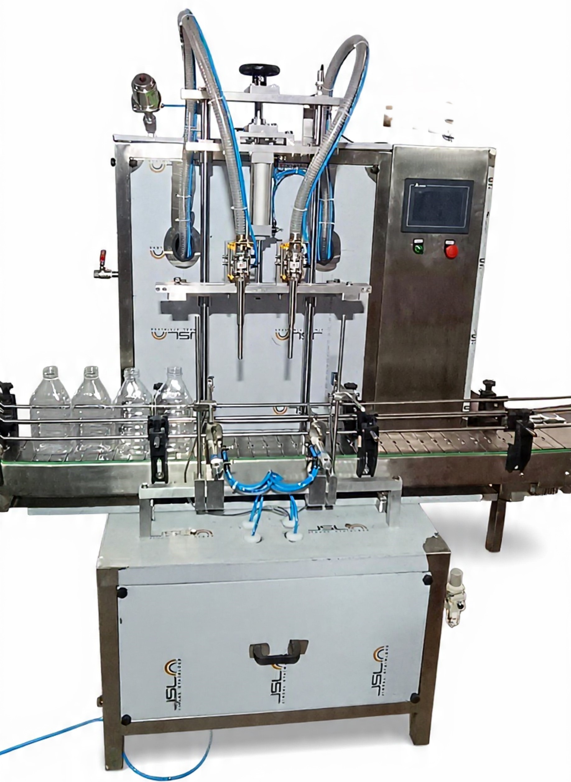 two head servo liquid filling machine
